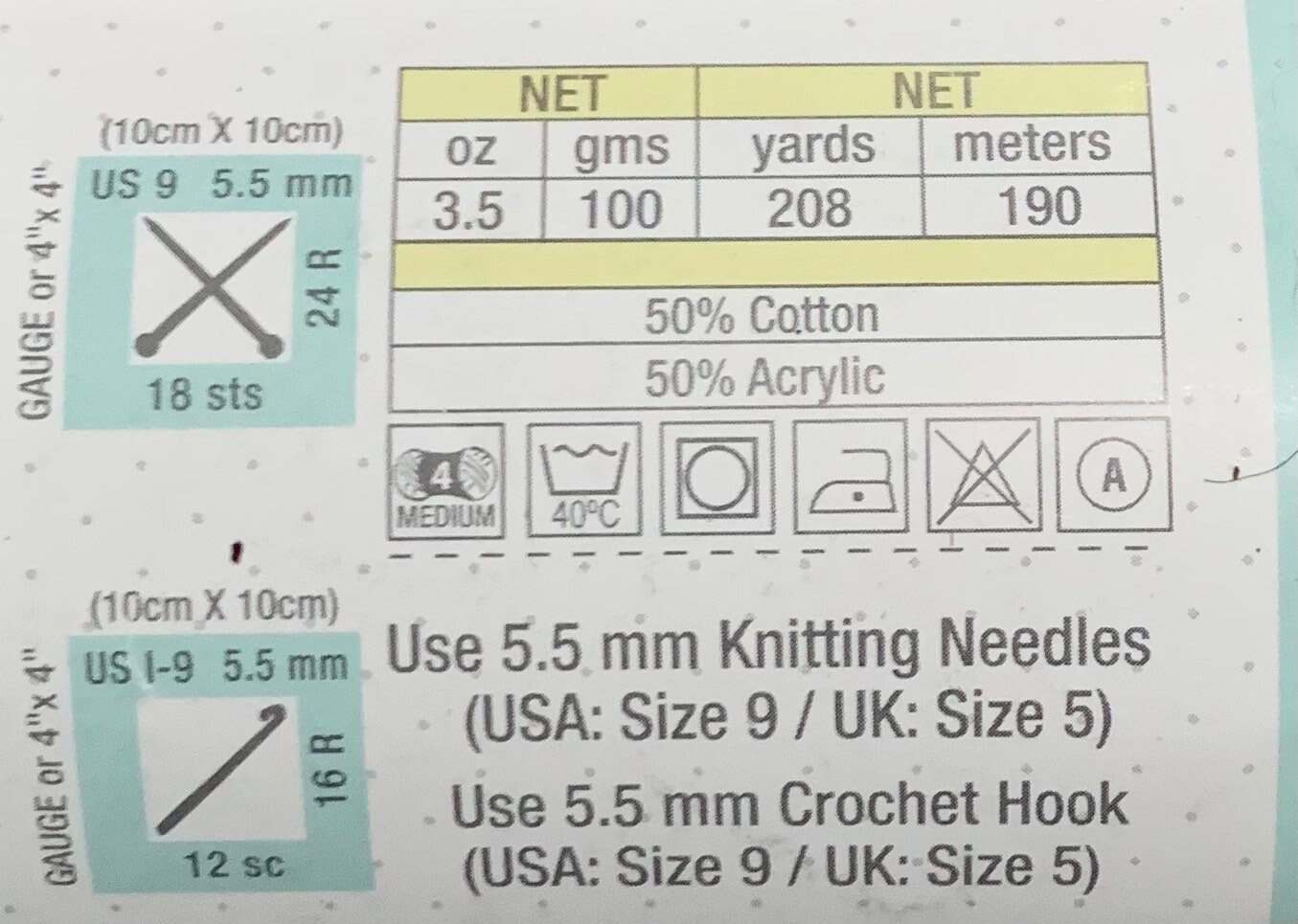 1 Skein 4 Skeins Available in 2 Colors Baby Bee Hushabye Solid Yarn, 3