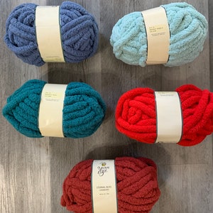1 Skein (14 Skeins Available in 4 Colors), Yarn Bee Eternal Bliss Yarn, 8oz/226g, 28y/25.6m,7 Jumbo