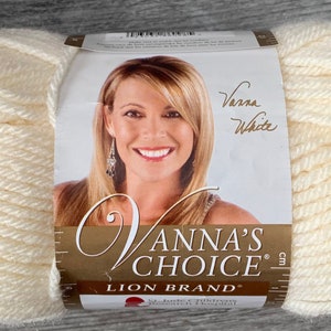 Vannas Choice Yarn, Taupe 125, Medium 4 - skein, 3.5 oz