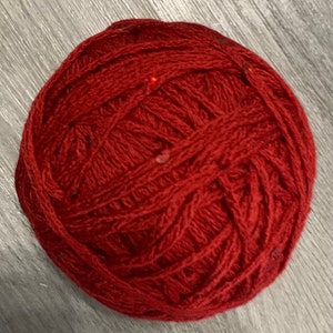 1 Ball (6 Balls Available)Yarn Bee Enchantress Yarn- Red Hots- 3.5oz/100g,158y/145m