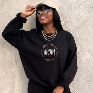 Wife Mom Boss Sweatshirt: Motherhood Pride Crewneck