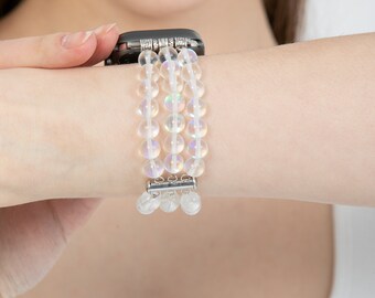 Natural Stones for Apple Watch Band,Natural Stone Apple Watch Band,Beaded Band,Smartwatch Bracelet,Gemstone Watch Band,Meditation Band Apple