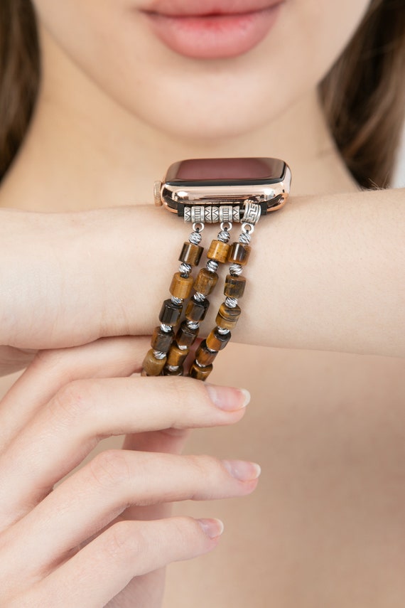Crystal Beads Bracelet Watch Band for Apple Watch  display picture 1