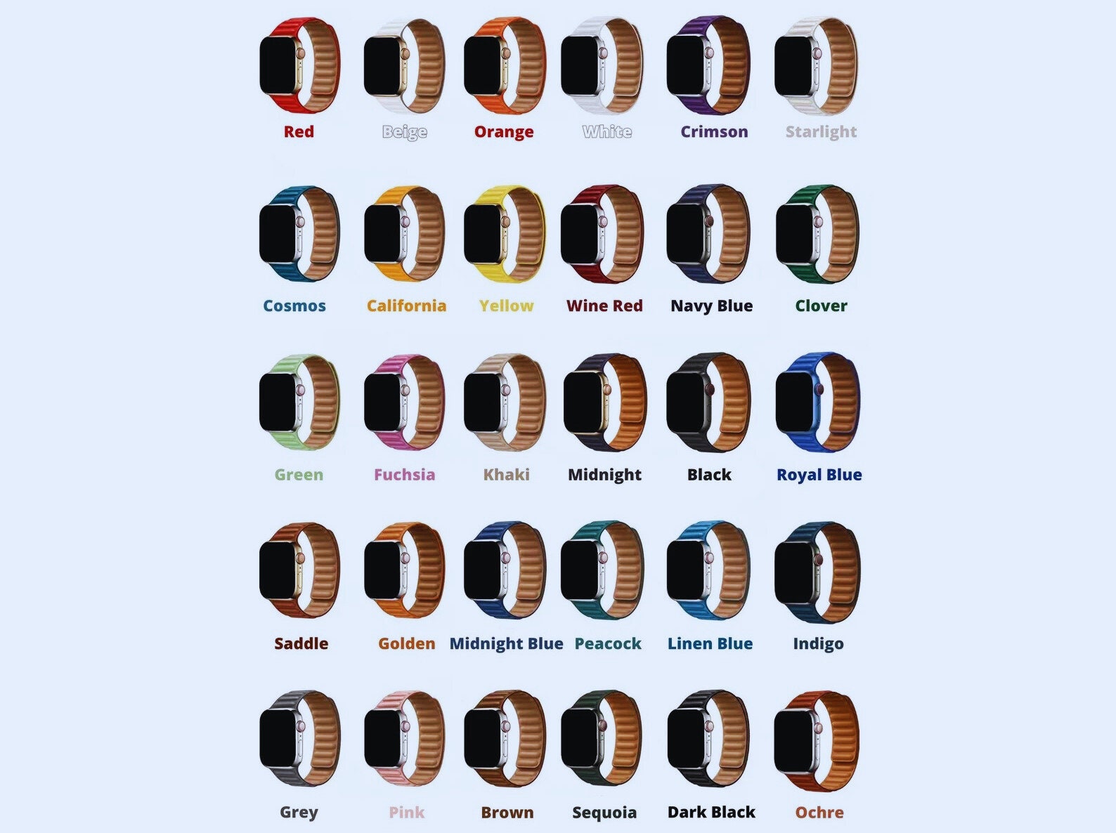 Apple Watch Band Leather Loop,apple Watch Loop,apple Watch Band,apple Watch Ultra Band