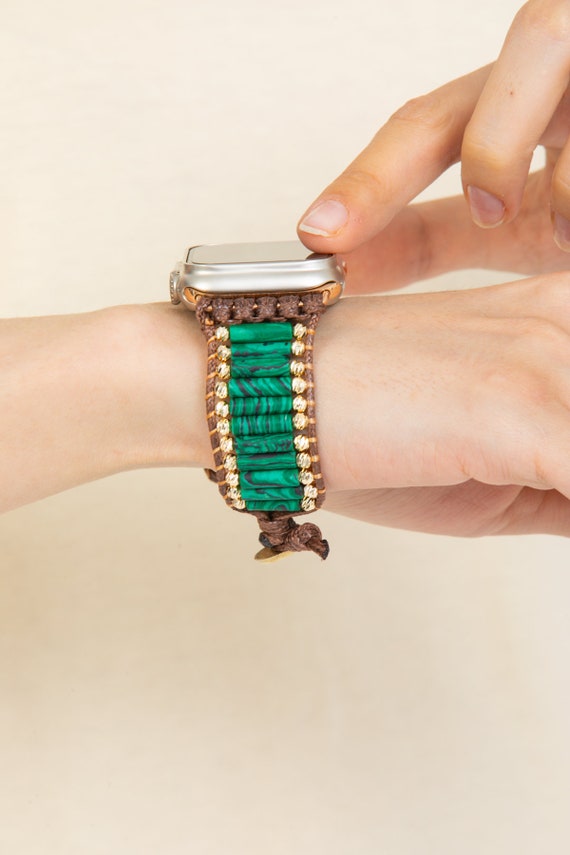 Gemstone apple watch band sale