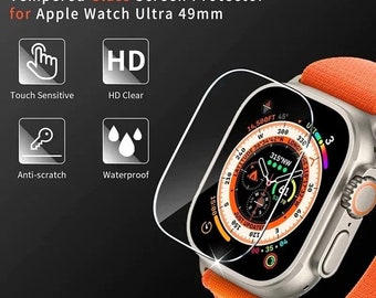 Displayschutzfolie für Apple-Uhr 44mm 40mm 45mm 41mm 38mm 42mm iwatch 6 SE 5 4 HD FILM Glasschutz Apple-Uhrenserie 7 8