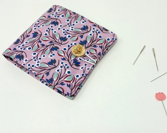 Needle book for sewing needles, Embroidering needle organizer, sewing gift