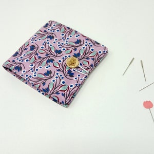 Needle book for sewing needles, Embroidering needle organizer, sewing gift image 1