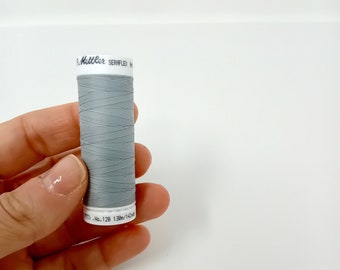 Seraflex Mettler filo elastico, filato per cucire jersey e tessuti elastici, GRIGIO CHIARO col.1140