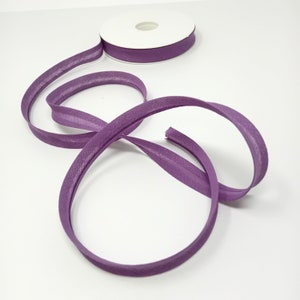 Sbieco di cotone - H 14 mm - colore VIOLA