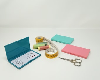 Magnetic needle case, Sewing needle holder, Sewing needle organizer, sewing gift, Sewing Tool Accessories