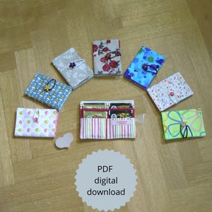 Tutorial Porta-tè da viaggio, Portafoglio per tisane - istruzioni per creare - download immediato - INGLESE e ITALIANO- facilissimo - PDF
