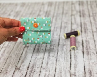 Small needlebook, mini needle book