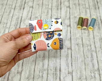 Mini needlebook, cute needle book, gift for sewist and quilters