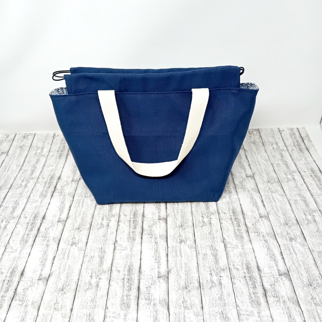 YIWOYI Borsa per lavoro a maglia e per maglieria, borsa portatile per lavoro a maglia, borsa impermeabile con foglia d'acero per gomitoli di filato