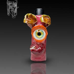 Handmade Lighter Case, Clay Lighter Case, The best gift for her and him
