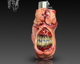 Nemesis Resident Evil Handmade Lighter Case, Gamer Gift