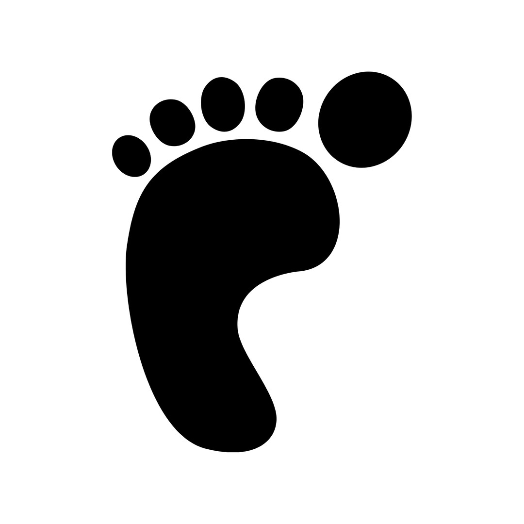 Baby Footprint, Baby Feet SVG Instant Download SVG, Png, Digital ...