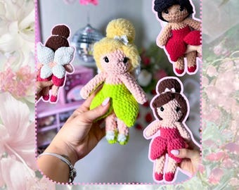 Fairy Crochet Doll Pattern, Magical Pixie (PDF Pattern)