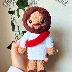 Jesus Crochet Doll Pattern, The Lamb of God Amigurumi (PDF Download)