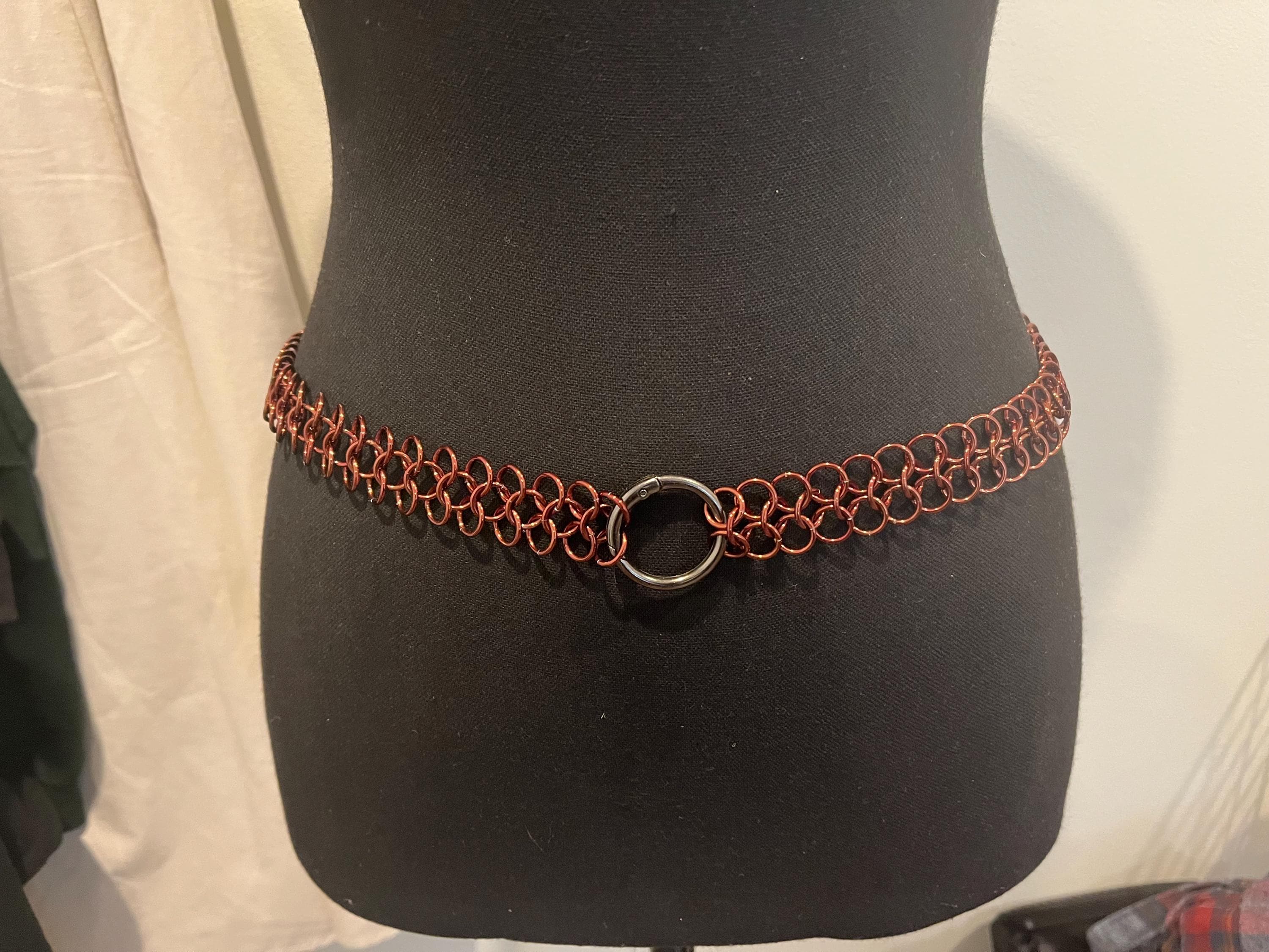 Brass Chainmail Belt - Etsy display picture 2