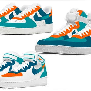 Miami dolphin colored nikes sales