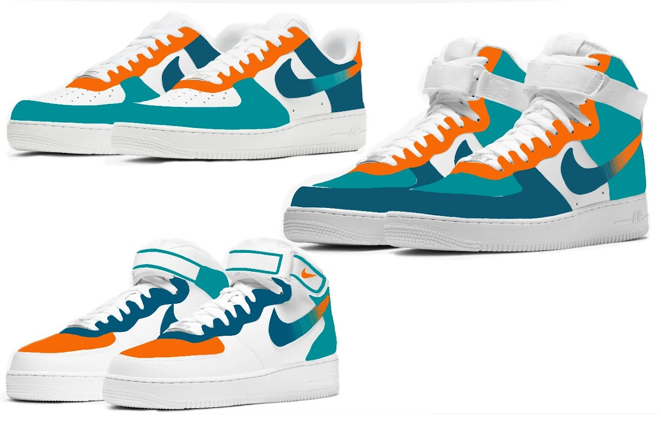 nike nfl miami dolphins shoes