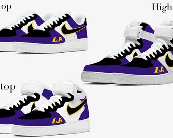 Los Angeles Basketball Team 2 Statement Unisex Adult Shoes Boyfriend Girlfriend Husband Wife Gift