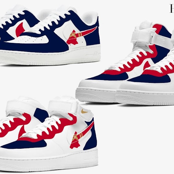 custom atlanta falcons nike shoes