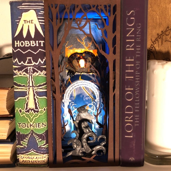 Book Nook Shelf Insert Etsy