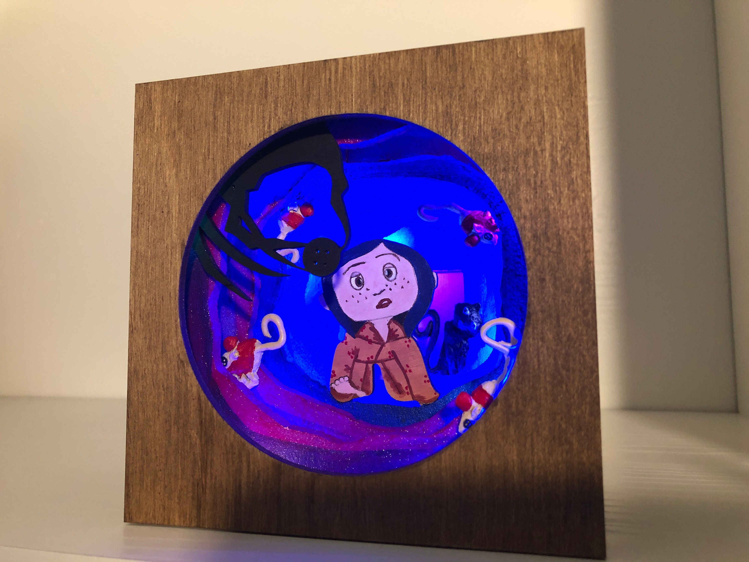 Coraline Book Cover Magnet for Sale by thebookishgoth