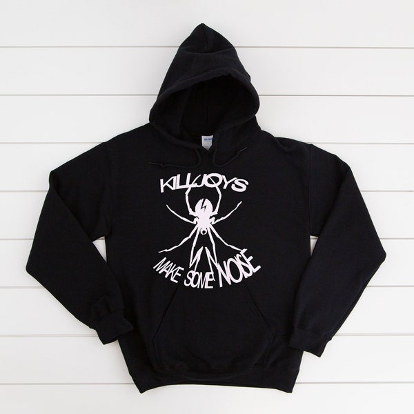 EMO Merch KILLJOYS Make Some Noise Hoodie | Danger Days | Killjoy | Spider