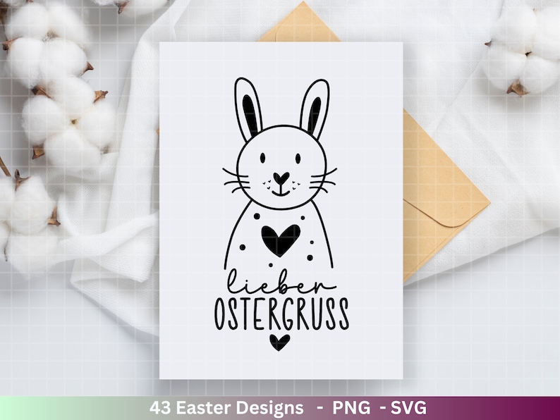 Deutsche Ostern Plotterdatei Bundle svg Ostern Designs deutsch Ostern Cricut Silhouette Ostern Schriftzüge Digistamp Frohe Ostern Bild 2