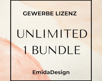 Licence illimitée 1 Bundle/Fichier EmidaDesign