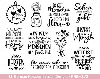 German plotter file "Heartfelt Person - Thank You SVG - Best Friends SVG - From the Heart SVG Cricut - Favorite Person SVG - Glad You Exist"
