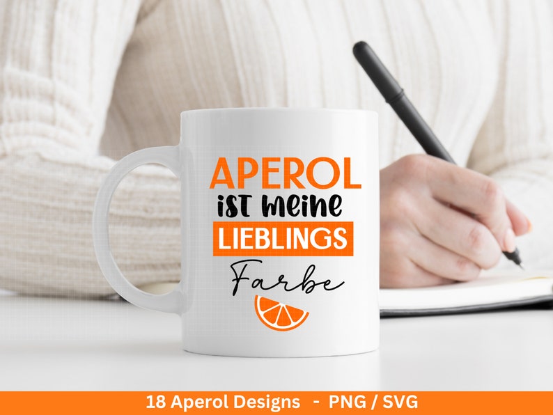 Deutsche Plotterdatei Aperol svg png Bundle Holy Aperoli svg Aperol Spritztour svg Cricut Silhouette Studio Plotterdatei SVG Bild 3