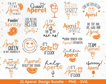 German plotter file Aperol svg png bundle - Holy Aperoli svg - Aperol jaunt svg - Cricut Silhouette Studio plotter file SVG