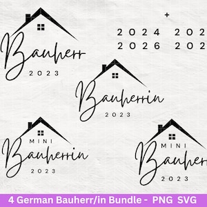 Construtor de arquivo plotter alemão construtor - construtor svg - construtor svg - mini - construção de casa svg - Cricut svg - construtor camisa svg - arquivo de corte