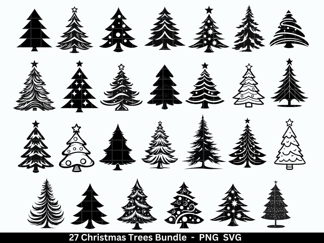 Christmas Tree Svg , Christmas Tree Cutting File Svg, Tree Christmas
