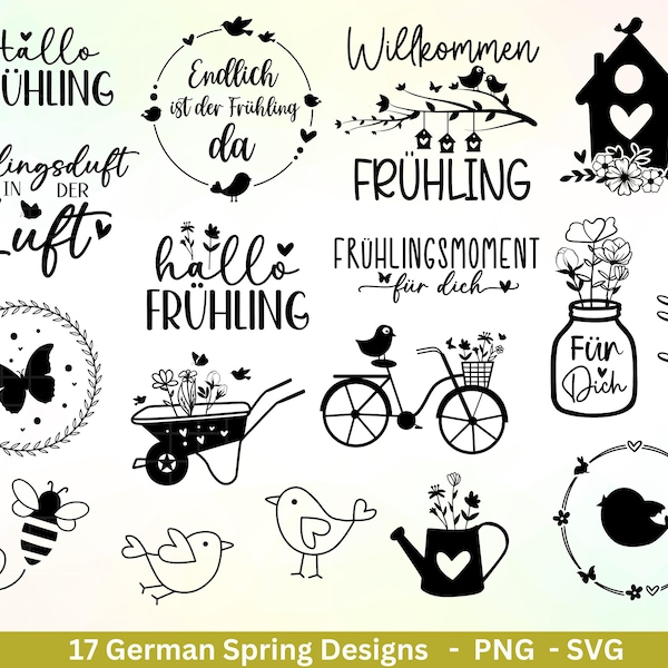 Plotterdatei frühling - Etsy.de
