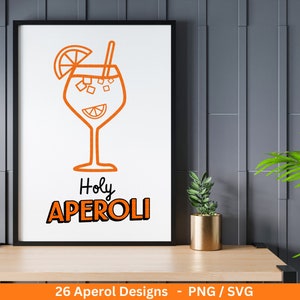 Deutsche Plotterdatei Aperol svg png Bundle Holy Aperoli svg Aperol Spritztour svg Cricut Silhouette Studio Plotterdatei SVG Bild 10