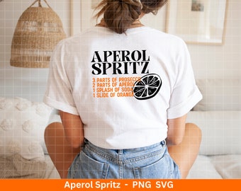 Aperol Spritz svg png - Aperol svg - Aperol joyride svg - Cricut Silhouette Studio plotter file SVG - Shirt Aperol Spritz svg - Digital