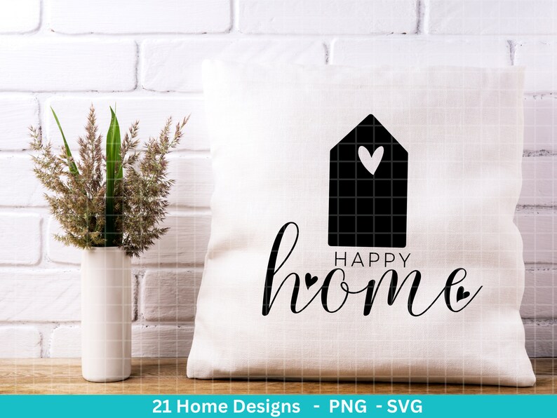 Plotter file Home svg Home lettering sayings svg Clipart plotter file German Cricut Silhouette Studio plotter file digital image 6