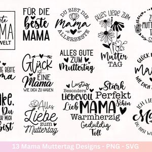 Plotterdatei Muttertag - Mama svg - Deutsche Sprüche - Herz svg - Plotterdatei Mama - Cricut svg - Laserdatei Muttertag - Geschenk Mama