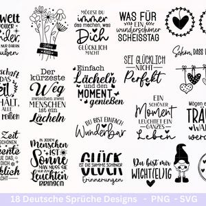 Fichier de traceur Merci - Meilleurs amis Svg Bundle - Cricut Silhouette - Personne préférée Svg - C'est bien que tu existes - Dictons allemands svg