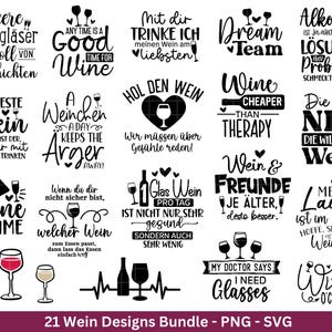 Duitse plotter bestand wijn gezegden bundel - wijn SVG - wijn gezegden SVG - Cricut SVG - wijn o clock - alcohol SVG - Coaster gezegden