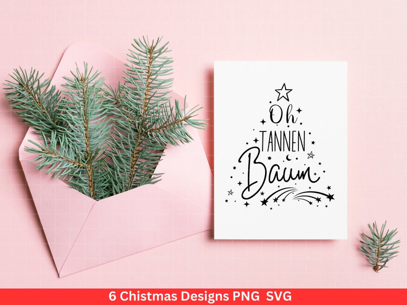 Christmas plotter file svg png plotter file home lettering christmas german silhouette cricut download christmas houses image 2