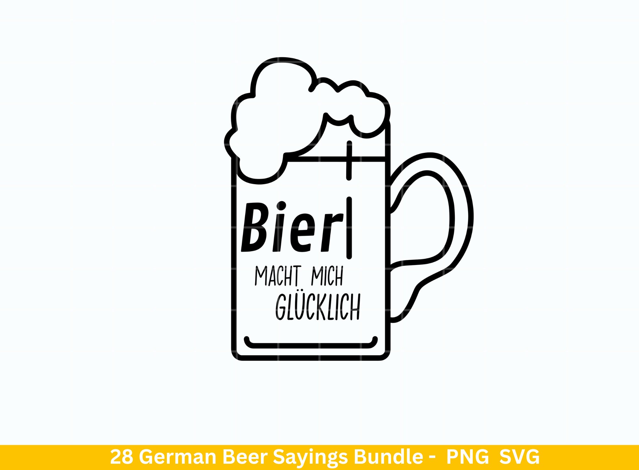 German Bier Sprüche svg png Bundle Alkohol svg drinks svg Etsy.de