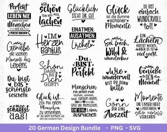 German sayings for bags plotter file - Bag sayings bundle svg - Jute bag plotting svg - Cricut svg - Funny sayings svg - Gift