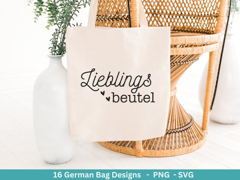 Deutsche Sprüche für Beutel Plotterdatei Taschensprüche Bundle svg Jutetasche plotten svg Cricut Silhouette Eine von den Juten Bild 10